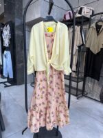 ست شومیز گره ای و پیراهن دو بنده گل مریم (35214) - Image 10