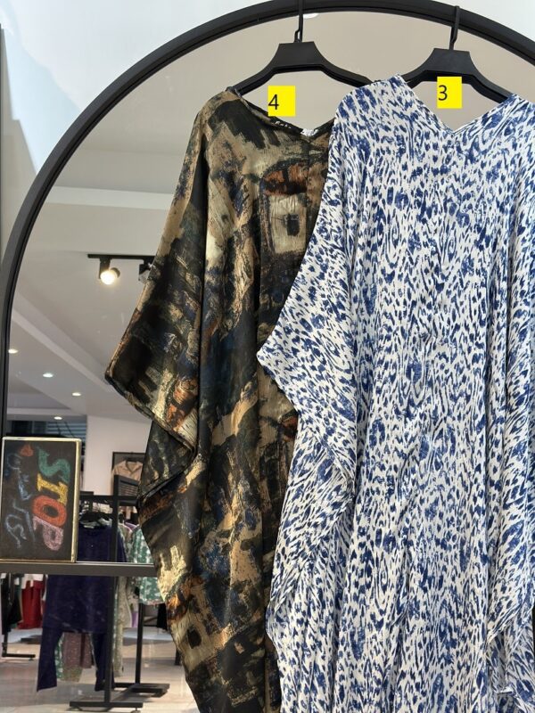 پیراهن شلواری سیلک ابریشمی خنک و با کیفیت (35191) - Image 2