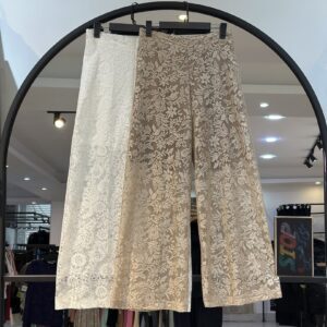 شلوار بگ فانتزی گیپوری (35231)