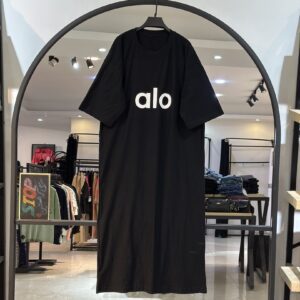 پیراهن تیشرتی نخ پنبه فول کیفیت alo (1012)