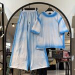 ست تیشرت شلوار سنگشور سوپر پنبه ابرنگی گیشا (35258)