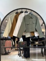 کت کراپ لینن دو جیب اسرا (35284)