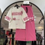 ست تیشرتش لوار سوپر پنبه تدی ماسچینو (35347)