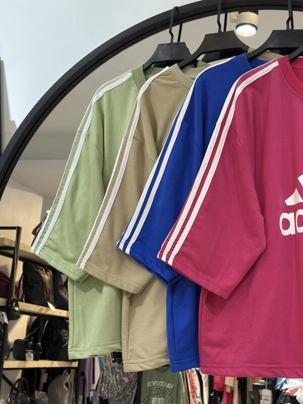 ست تیشرت اور سایز و شلوار بگ سه خط ادیداس فشن (35317) - Image 2