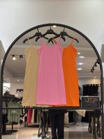 پیراهن میدی پنبه کبریتی دو بنده طناز (35309)
