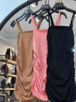 پیراهن سوپر پنبه بغل چین دو بنده طنازی (35323) - Image 2