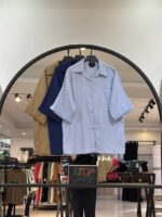 شومیز باکسی پفکی استین سه ربع (35373)