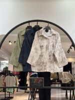 شومیز کرسپو گازوییلی استین دکمه (35783)