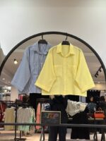 شومیز لینن نخ ضمانت دار بدون ابرفت فقط398 تومن (35381)