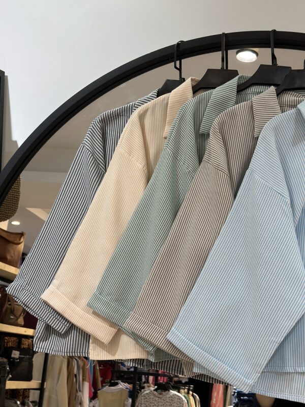 2025_06_30_19_14_IMG_8141 شومیز لینن نخ ضمانت دار بدون ابرفت فقط398 تومن (35381) - Image 2