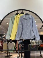 شومیز بیسیک پایین هلال لینن نخ (35383)