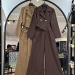 اورال لینن دو دکمه کمر کش یکطرف پهلو باز (35470)