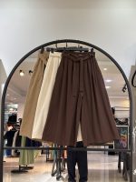 شلوار فول بگ لینن کمر خور اتنا (35452)