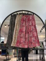 شلوار باتیک هندی طلاکوب شده قد 90 (35474)