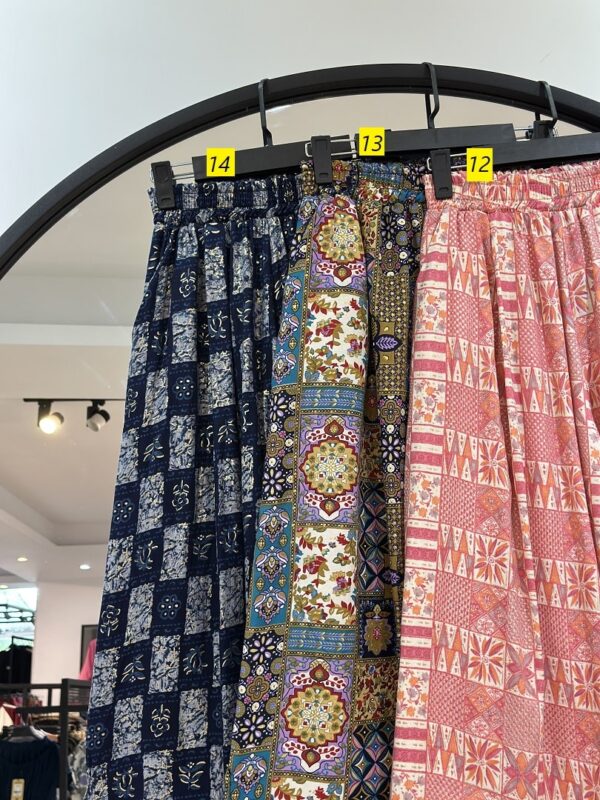 شلوار باتیک هندی طلاکوب شده قد 90 (35474) - Image 5