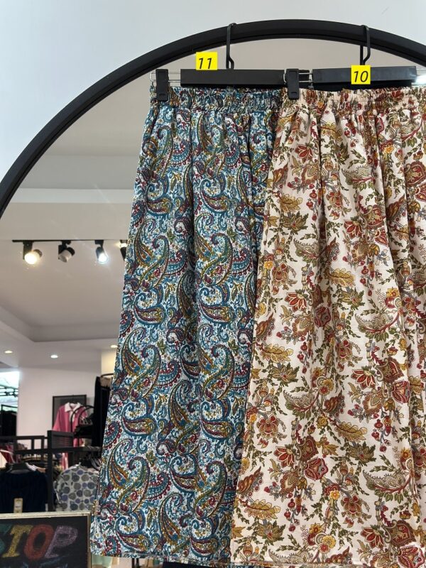 شلوار باتیک هندی طلاکوب شده قد 90 (35474) - Image 6