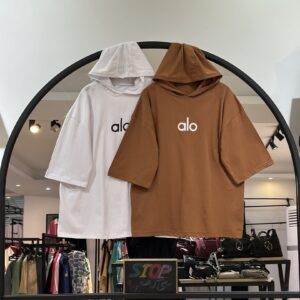 تیشرت سوپر پنبه استین سه ربع کلاهدار (35486)