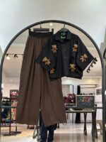 ست شومیز خرس تدی و شلور سیلک (35504)