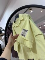 شومیز اسپرت کتان لینن استین چاپی (35520) - Image 2