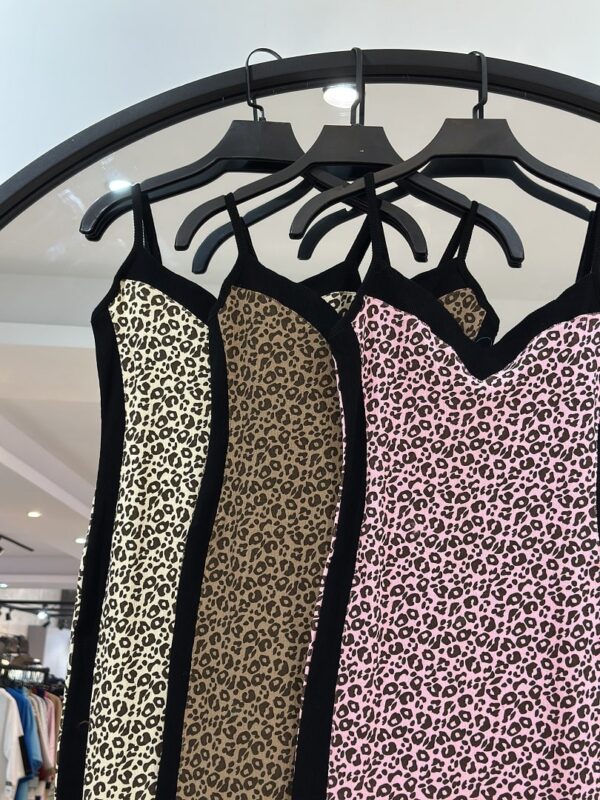 پیراهن پنبه کبریتی بغل چاک بغل نوار (35534) - Image 2