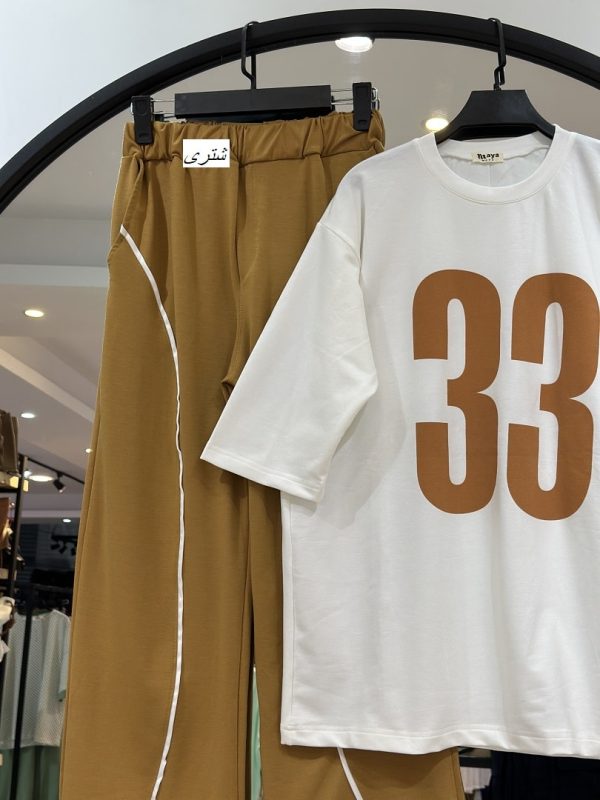 ست تیشرت شلوار گلکسی شلوار 33 (35553) - Image 4