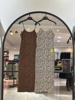 پیراهن پنبه کبریتی بند ماکارون دلبر(35569)