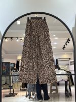 شلوار کرپ پلنگی با اف خفن (35577)