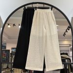 شلوار فول بگ قلاب بافی وارداتی استر دار با اف عجیب(35579)