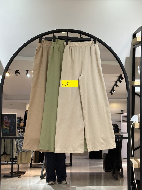 شلوار کرپ کجراه بگ با قیمت اف (35580) - Image 3
