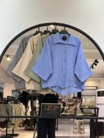 شومیز لینن ایتالیایی راه راه با قیمت اف (35583)