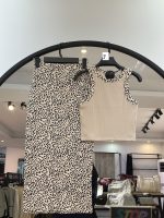 ست کراپ تاپ  دامن پلنگی (35584) - Image 3