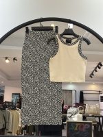 ست کراپ تاپ  دامن پلنگی (35584) - Image 5