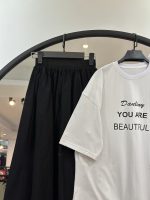 ست سه تیکه کلاه و دامن و تیشرت سوپر پنبه لیارز(35582) - Image 4