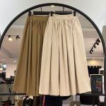 دامن لینن زارا پشت کش نسیم (35585)