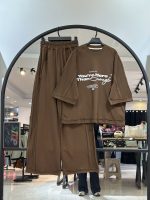 ست تیشرت باکسی و شلوار فول بگ گلکسی more(35587)