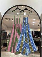 پیراهن سینه کش ساحلی فلور کرپ تابان (35559)