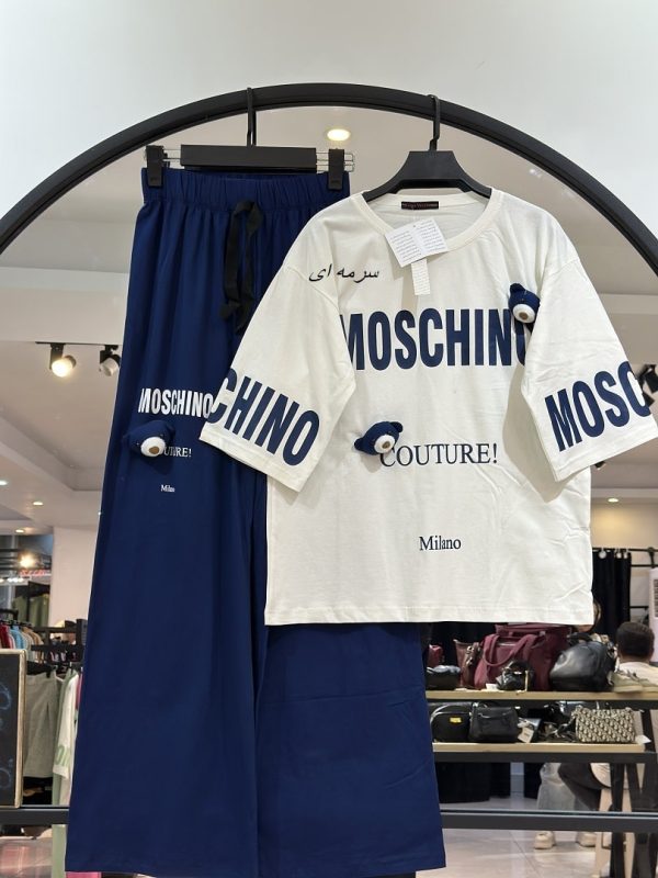 ست تیشرتش لوار سوپر پنبه تدی ماسچینو (35347) - Image 7