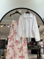 ست شومیز و پیراهن بندی کرپ وارداتی کایلی (35595) - Image 5