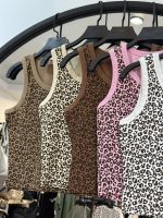 کراپ تاپ یقه گرد پلنگی (35563) - Image 2