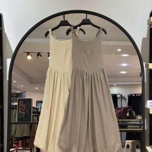 پیراهن قارچی پفکی ایوا زیره استر(35606)