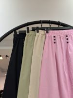 شلوار بگ قد 90 دکمه چوبی دل سا بدون ابرفت  (35607) - Image 2