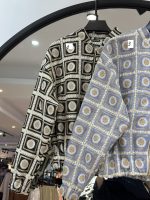 بامبر پایین کش جلو زیپی مزونی قلاب بافی (35623) - Image 2