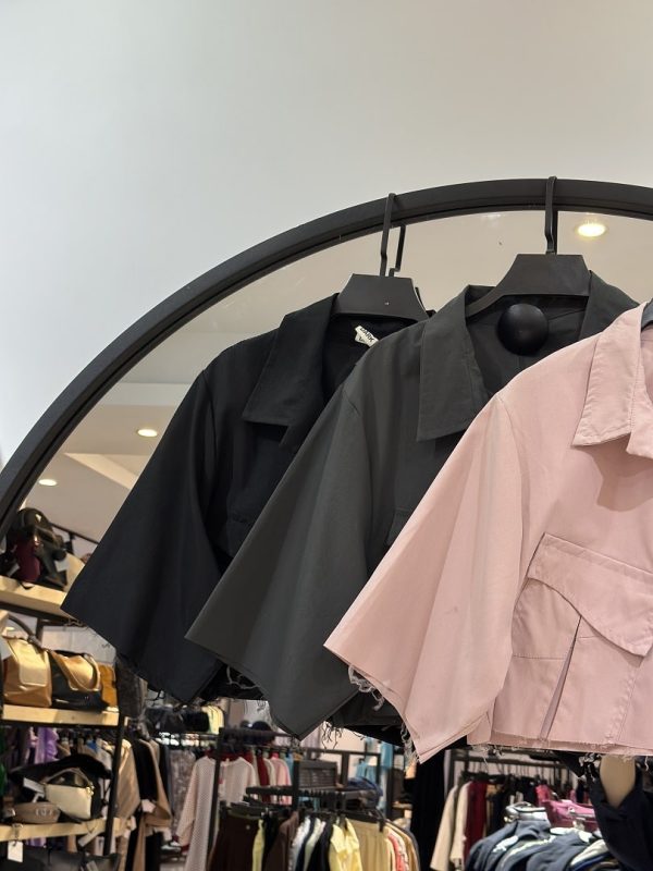 ست کراپ و شلوار  فشن طوفان (35621) - Image 2