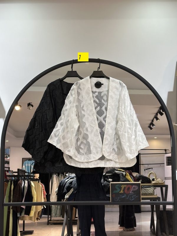 کت مزونی مجلسی ژاکارد با پنجاه درصد اف (35619) - Image 2