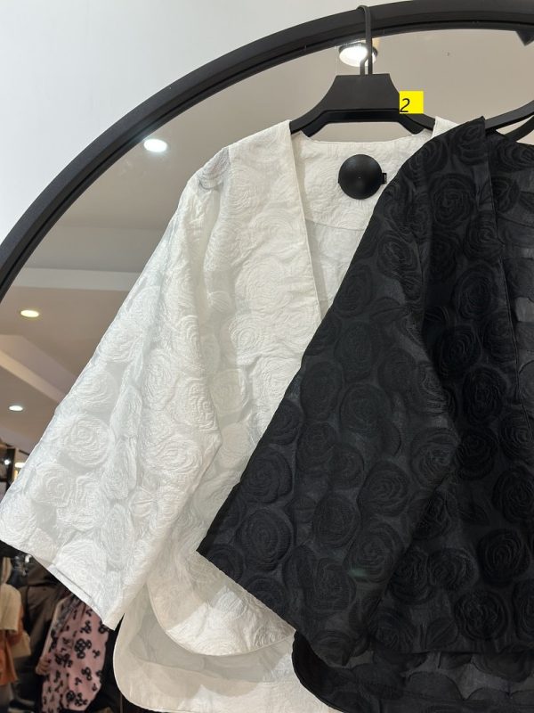 کت مزونی مجلسی ژاکارد با پنجاه درصد اف (35619) - Image 3