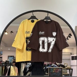 تیشرت باکسی چاپی سوپر پنبه 07(35630)