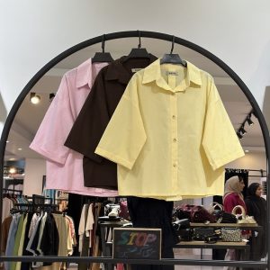 شومیز باکسی استین سه ربع فرنا (35628)