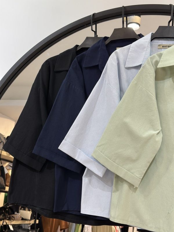 شومیز باکسی استین سه ربع فرنا (35628) - Image 2