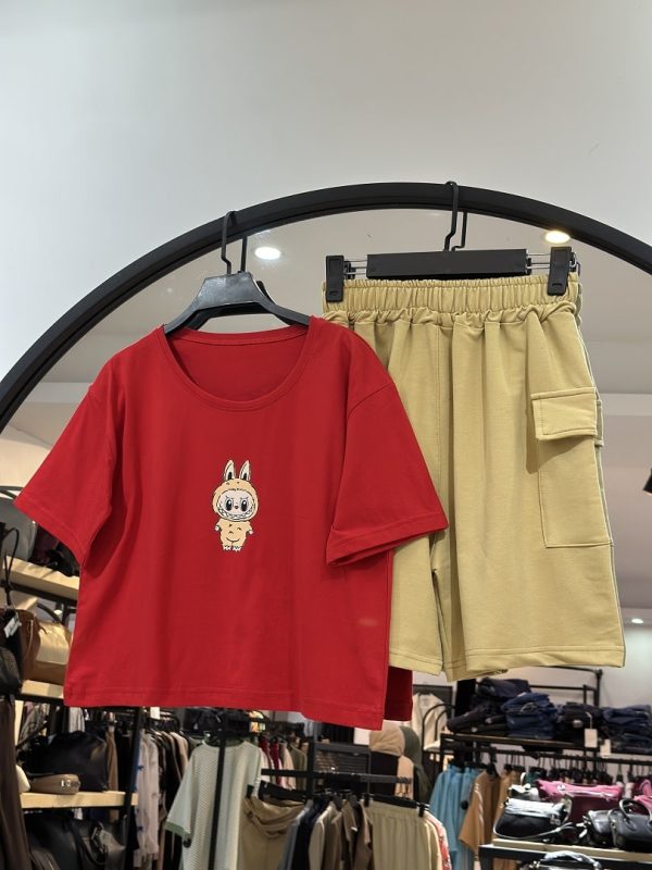 ست تیشرت شلوارک لبوبو فانتزی (35617) - Image 5