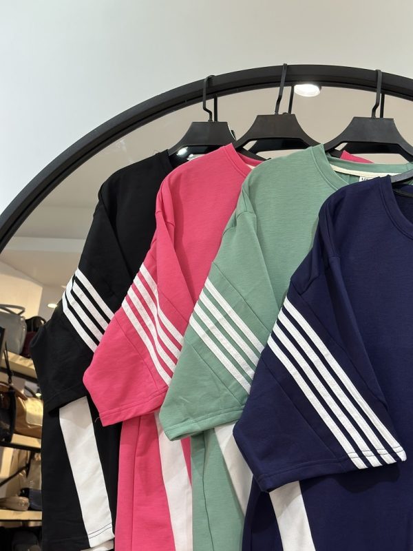 ست تیشرت اور و شلوار بگ ترکیبی(35645) - Image 2